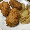 Ｐin's cooksnap of when they made クリームシチュー♪リメイクコロッケ弁当に.