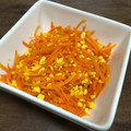 chakiian's cooksnap of when they made 甘いたまごと、にんじんしりしり.