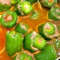 サマソニちゃん's cooksnap of when they made ピーマンのピラフ詰め　ドルマ（トルコ）.