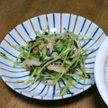 和☆2049's cooksnap of when they made エノキと豆苗のコンソメ炒め.