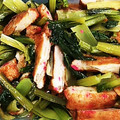 チビよし's cooksnap of when they made 小松菜と油揚の煮びたし.