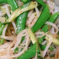 ぷぬーぴーさん's cooksnap of when they made もやしと胡瓜とスナップえんどうのナムル.