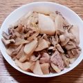 ポニーリボン's cooksnap of when they made レンジ時短！豚肉と大根の醤油マヨ炒め.