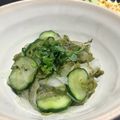 ☆GSSQHY☆'s cooksnap of when they made ☆簡単おいしいめかぶの和え物☆.