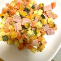 hkr_19's cooksnap of when they made じゃがいも＊人参＊かぼちゃカラフルサラダ.