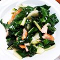 Ueda_ke's cooksnap of when they made かき菜の洋風炒め～♪.