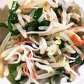 ☆なみへい's cooksnap of when they made ニラもやしの中華風おひたし.