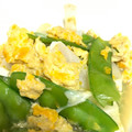 チェリム's cooksnap of when they made 簡単もう一品！さやえんどうの玉子とじ.