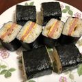 クックXW4KU7☆'s cooksnap of when they made ごま油の香りのスパムむすび♪.