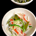 ルぴあ's cooksnap of when they made 簡単！もやしとワカメの酢の物.