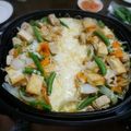 食を愛するママ寮母's cooksnap of when they made ホットプレートで簡単チーズダッカルビ！.