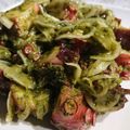 kuragenoie's cooksnap of when they made タコと野菜のバジルソース.