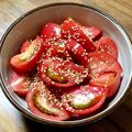 モケ缶's cooksnap of when they made ミニトマトのナムル.