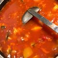 Reeの's cooksnap of when they made トマト缶で具だくさんのミネストローネ.
