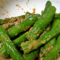 asa1028's cooksnap of when they made 【５分で料亭の味！】いんげんの胡麻和え.