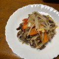 sweetie49's cooksnap of when they made 牛肉ともやしの甘辛炒め.