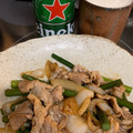 ユルゲン's cooksnap of when they made ニンニクの芽と豚肉の炒め.
