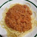 SoraｰRyu's cooksnap of when they made 生トマトで自家製ミートソース.