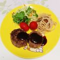 めいめい☆☆☆'s cooksnap of when they made 家族に大人気♡我が家のハンバーグ♡.