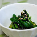 ピンクのたまご's cooksnap of when they made ほうれん草のわさび海苔和え.