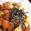 クック10144C☆'s cooksnap of when they made マグロアボカドユッケ.