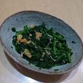 ラリー＆サラ's cooksnap of when they made ホウレンソウのなめ茸和え.