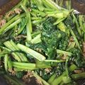 みみ母's cooksnap of when they made 小松菜と牛バラ肉の甘辛炒め（母の味）.