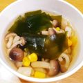 しじみごはん's cooksnap of when they made コーン・しめじ・玉ねぎのコンソメスープ.