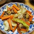 eユキさん's cooksnap of when they made 豚バラ肉キャベツの中華風炒め♪簡単.