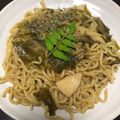 ラクラクダ's cooksnap of when they made 春キャベツと筍の醤油焼きそば.