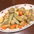 ステルトミチル's cooksnap of when they made 鶏ごぼうの煮もの(ほぼ初心者用).