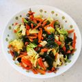 ｺｱﾗ's cooksnap of when they made わかめサラダ.