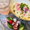 ＊＊もっさん＊＊'s cooksnap of when they made アーリーレッドとタコ茗荷の酢の物☆.