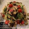 クック755☆'s cooksnap of when they made 水菜となすのピリッとゆず胡椒☆冷製パスタ.