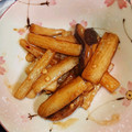 ＊ちゃちゅ＊'s cooksnap of when they made 長芋ときのこのオイスターソース炒め.