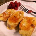 michokochoko's cooksnap of when they made フランスパンでお店のフレンチトースト.