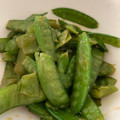 ポメちょん's cooksnap of when they made 作り置き☆きぬさやの生姜炒め.