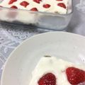 coconut☺︎'s cooksnap of when they made 華やか！苺たっぷり♪レアチーズケーキ！.