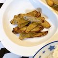 mama・×・'s cooksnap of when they made ごぼうを炒めて作る！塩味☆ごぼうチップス.
