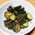 ナーちゃん's cooksnap of when they made さっぱり箸休め♡梅かつおきゅうり.