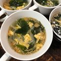 伊達こまち's cooksnap of when they made 新玉ねぎとわかめ・卵のスープ.