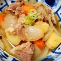 クック3B4H42☆'s cooksnap of when they made レンジで簡単！肉じゃが☆水不要.