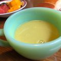 カナダちびママ's cooksnap of when they made グリンピースのポタージュ【作り置き】.