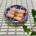 サヤスカマカン's cooksnap of when they made 簡単おつまみ 生ハムとチーズのボーダー.