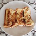 こまあぴ's cooksnap of when they made はちみつヨーグルトのフレンチトースト.
