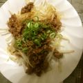 Kensuke108's cooksnap of when they made ✿肉味噌もやし✿.
