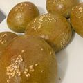 クック5BN1EH☆'s cooksnap of when they made 抹茶好きの餡子たっぷりあんパン.