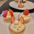 クック5BN1EH☆'s cooksnap of when they made デコカップケーキ～ショートケーキ風味～.