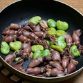 海獣レストラン's cooksnap of when they made 簡単！筍とほたるいか、空豆のにんにく炒め.