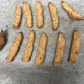 けろたん8's cooksnap of when they made ザクっと香ばしい✿ごまきな粉ビスコッティ.